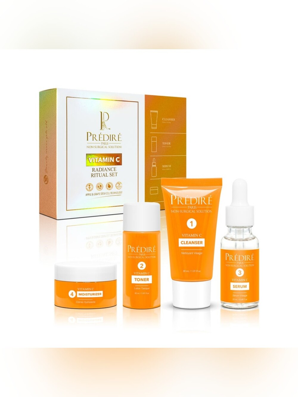 ❤️ Vitamin C Radiance Ritual Set French Spa Prédiré Paris